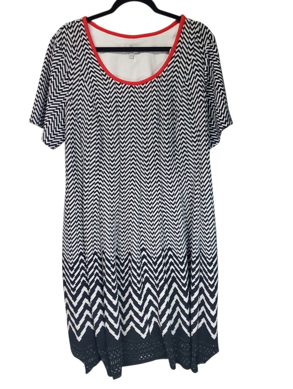 Rockabilly Stretch Comfort Signature Dress By Robbie Bee 2XL Business Casual